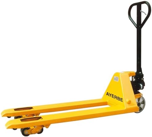  Ayerbe Transpaleta Ay-3000 Thn 3000kg Rueda Nylon para Almacenes y Fábricas
| Ayerbe Transpaleta Ay-3000 Thn 3000kg Rue