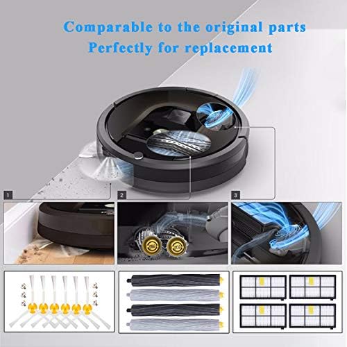 APZOVO Recambios para iRobot Roomba 800/900 Series - Serie 800, 850, 860, 865, 866, 870, 871, 872, 875, 876, 880, 886, 8
