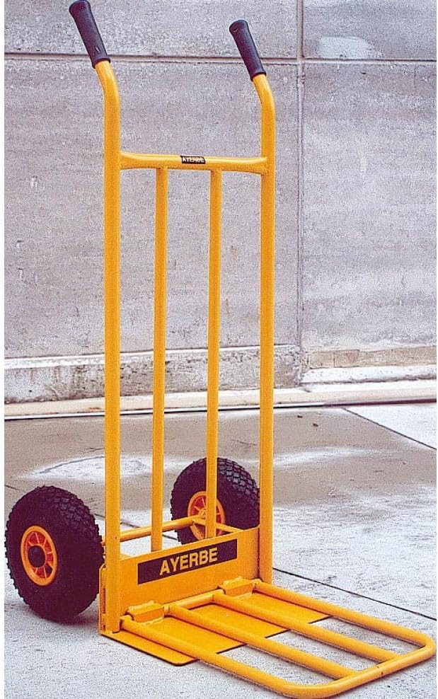 Ayerbe M86594 - Carretilla de Carga Ay350sn Multicolor para Jardín con Palanca Abatible