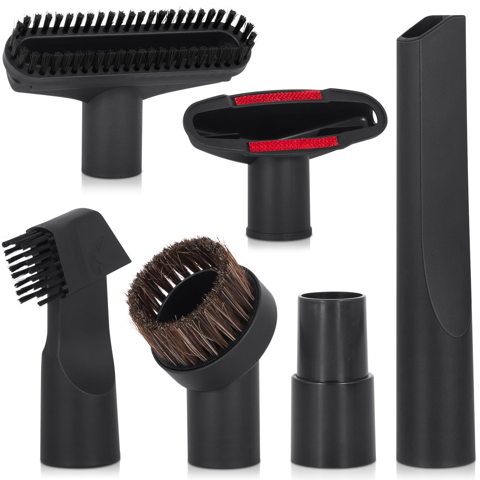  FERRGIA Accesorios para Aspiradoras Universal - Cepillos y Adaptador Apto 32 mm y 35 mm
| FERRGIA Accesorios para Aspir